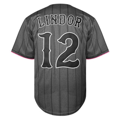 【Fathersdaygift】Men'S Baseball Jersey, # 12, #22, Mets Jersey, V-Neck Design, with Black Stripes, Suitable for Baseball