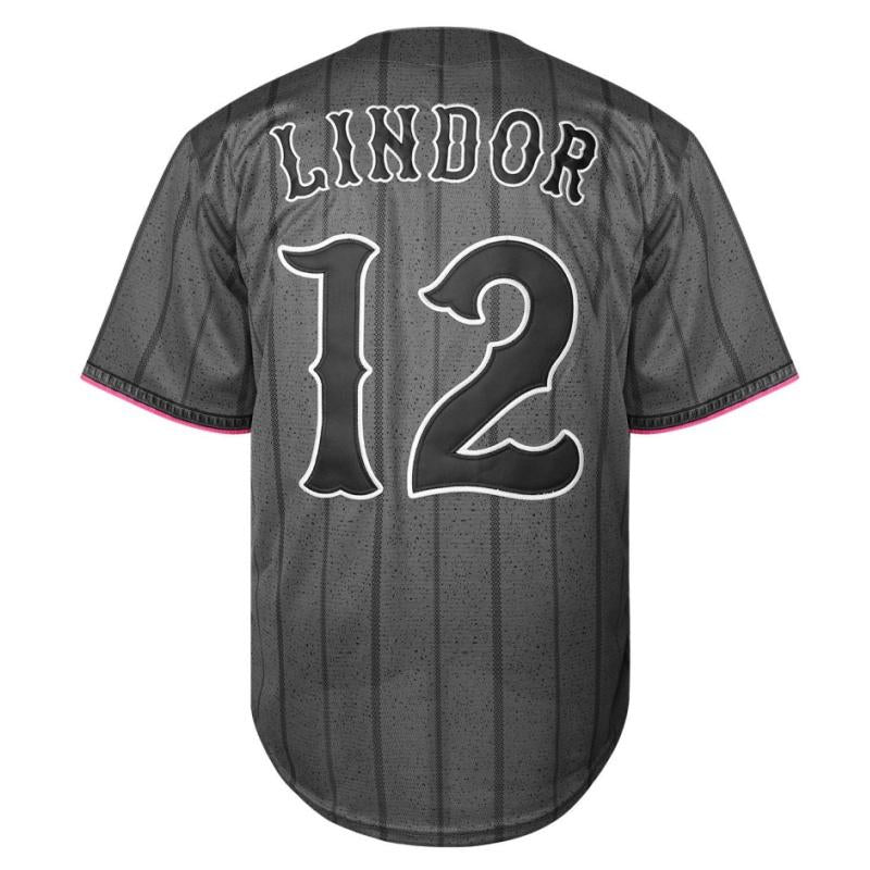 【Fathersdaygift】Men'S Baseball Jersey, # 12, #22, Mets Jersey, V-Neck Design, with Black Stripes, Suitable for Baseball