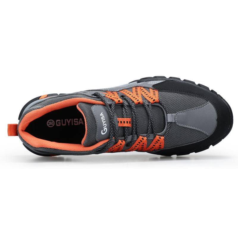 Insulation Lightweight Breathable Anti-Smash, Anti-Slip and Anti-Puncture Safety Shoes Non-Slip Safety Non-Slip Lace-Up Labor Protection Footwear Durable Steel Toe Shoes Non Slip Work Shoes Shoes Healthcare Workers,Fathersdaygift