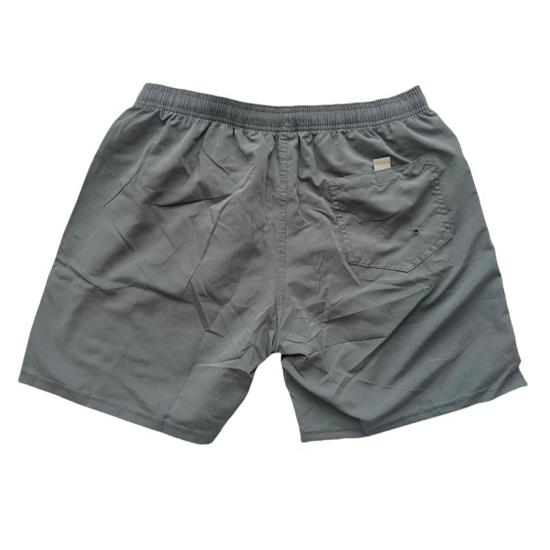 GALLERY DEPT Letter Logo Printed Shorts - Elastic Drawstring Casual Black Shorts for Men and Women, Quick-Drying Polyester Nightwear